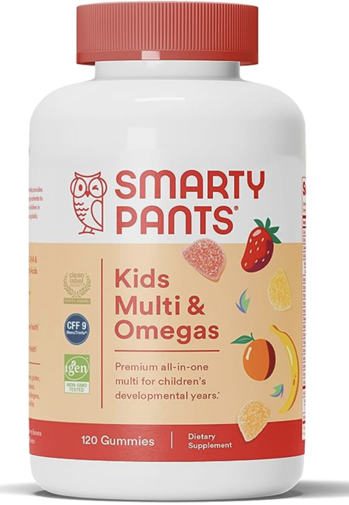 Smarty Pants Kids Multivitamin on Amazon 120 Count