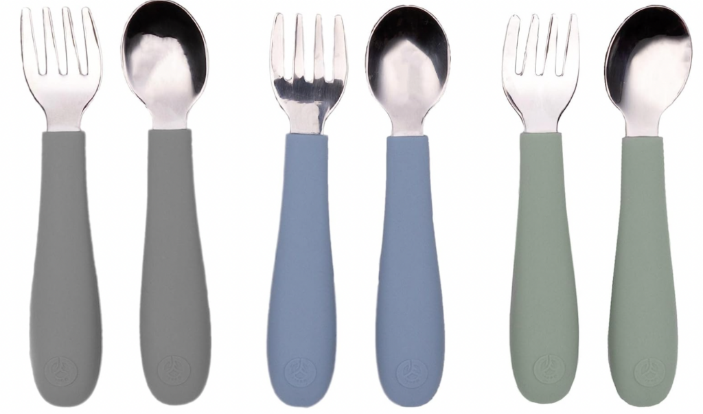 WeeSrpouts toddler spoon and fork set of 3